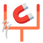 アメフト + U字型磁石