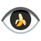 ojo + plátano