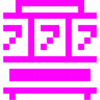 Computerspiel-Monster + Spielautomat