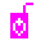 Computerspiel-Monster + Trinkpäckchen