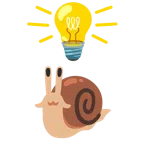 lâmpada + caracol