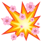 Zusammenstoß + Kirschblüte