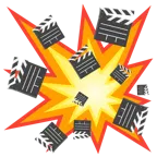 Zusammenstoß + Filmklappe