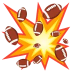 Zusammenstoß + Football