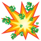 Zusammenstoß + Drache