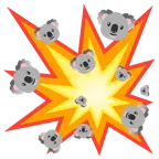 Zusammenstoß + Koala