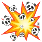 Zusammenstoß + Panda