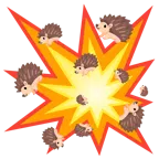Zusammenstoß + Igel