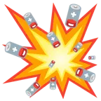 Zusammenstoß + schwache Batterie