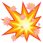 Zusammenstoß + Lotusblüte