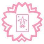 Blumenstempel + Jokerkarte