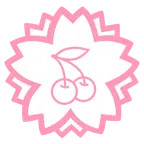 Blumenstempel + Kirschen