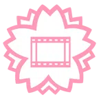 Blumenstempel + Filmstreifen