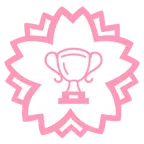 Blumenstempel + Pokal