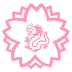 Blumenstempel + Drache