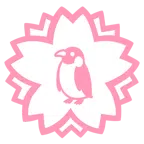 Blumenstempel + Pinguin