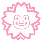 Blumenstempel + Frosch