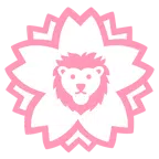 Blumenstempel + Löwe