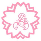 Blumenstempel + Skorpion