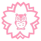 Blumenstempel + Eule