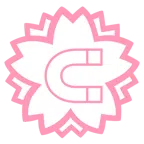 Blumenstempel + Magnet