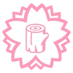 Blumenstempel + Holz