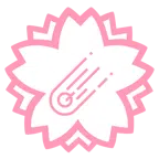 Blumenstempel + Komet