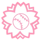 Blumenstempel + Baseball