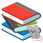 libri + muso di topo