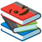 libri + faccina che fa l’occhiolino