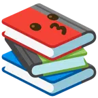 libri + faccina che bacia