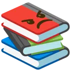 libri + faccina arrabbiata
