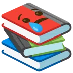 libri + faccina che piange