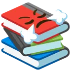 libri + faccina che sbuffa