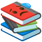 libri + faccina delusa ma sollevata