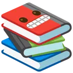 libri + faccina con smorfia