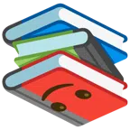 libri + faccina sottosopra