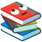libri + faccina con occhi al cielo