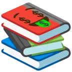 libri + faccina avida di denaro