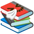 libri + faccina che starnutisce