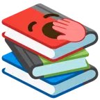 libri + faccina che sbadiglia