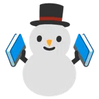 libri + pupazzo di neve senza neve