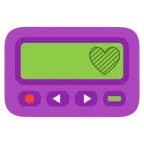 cercapersone + cuore viola