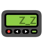 cercapersone + faccina che dorme