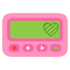 cercapersone + cuore rosa