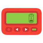 cercapersone + batteria scarica