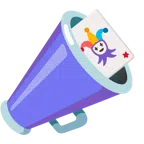 Megafon + Jokerkarte