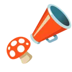 Megafon + Fliegenpilz