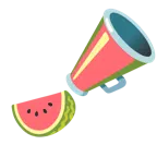 Megafon + Wassermelone