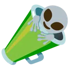 Megafon + Außerirdischer